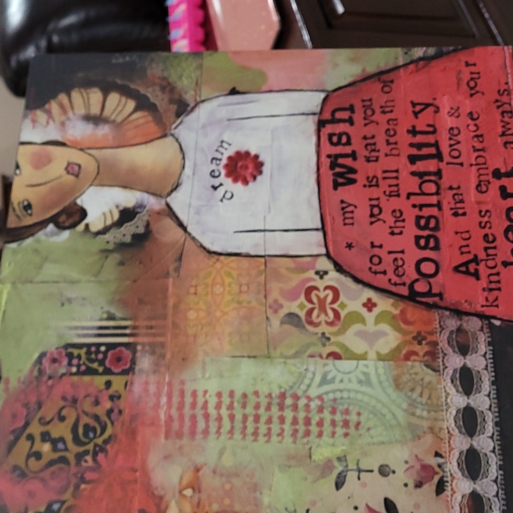 Kelly Rae Roberts Breath of Possibility Wall Art 18 × 18